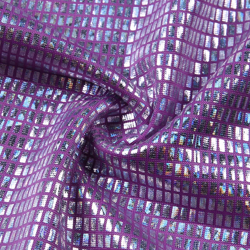 ANJAMANOR, сексуальный блестящий фиолетовый Облегающий комбинезон с глубоким v-образным вырезом и длинным рукавом, женский комбинезон, вечерние комбинезоны, клубный Цельный Наряд, D66-I45