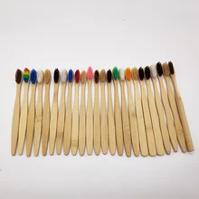 1 шт. бамбуковая зубная щетка гигиена полости рта Защита окружающей среды большое количество цветов можно выбрать