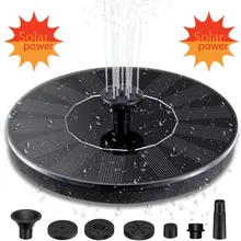 Bomba de fuente de agua alimentada por energía Solar, flotante, para baño de aves, hogar, jardín, patio, estanque, piscina, decoración, Dropshipping