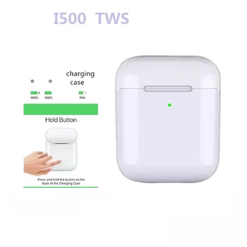 

New I500 TWS 2 Generations Replica1:1 Bluetooth Earphone Separate Use QI Wireless Earphone 5D Super Bass Pk I20 I60 I80 I100 I12