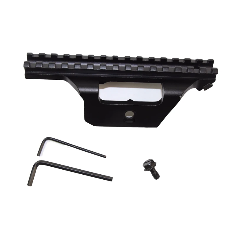 

Tactical Scope Mount Hunting Shooting Locking Deluxe Airsoft Rifle Shooting Guide Adapter Side 20mm Picatinny Rail for M14 M1A