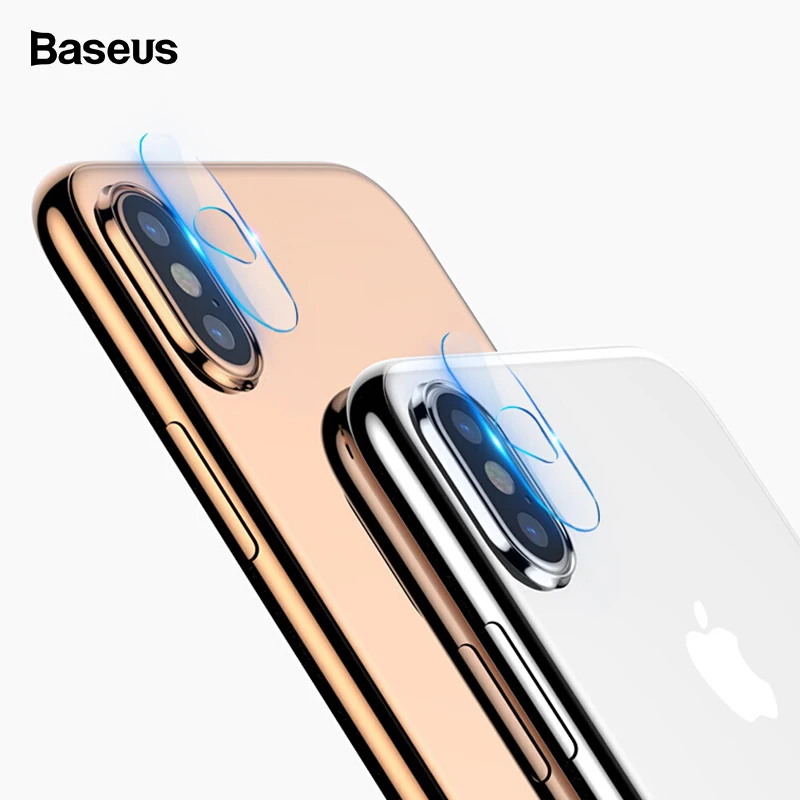 Baseus задняя камера Объектив Закаленное стекло для iPhone X S Xs Max Xsmax телефон объектив Защитное стекло для экрана протектор для iPhone Max