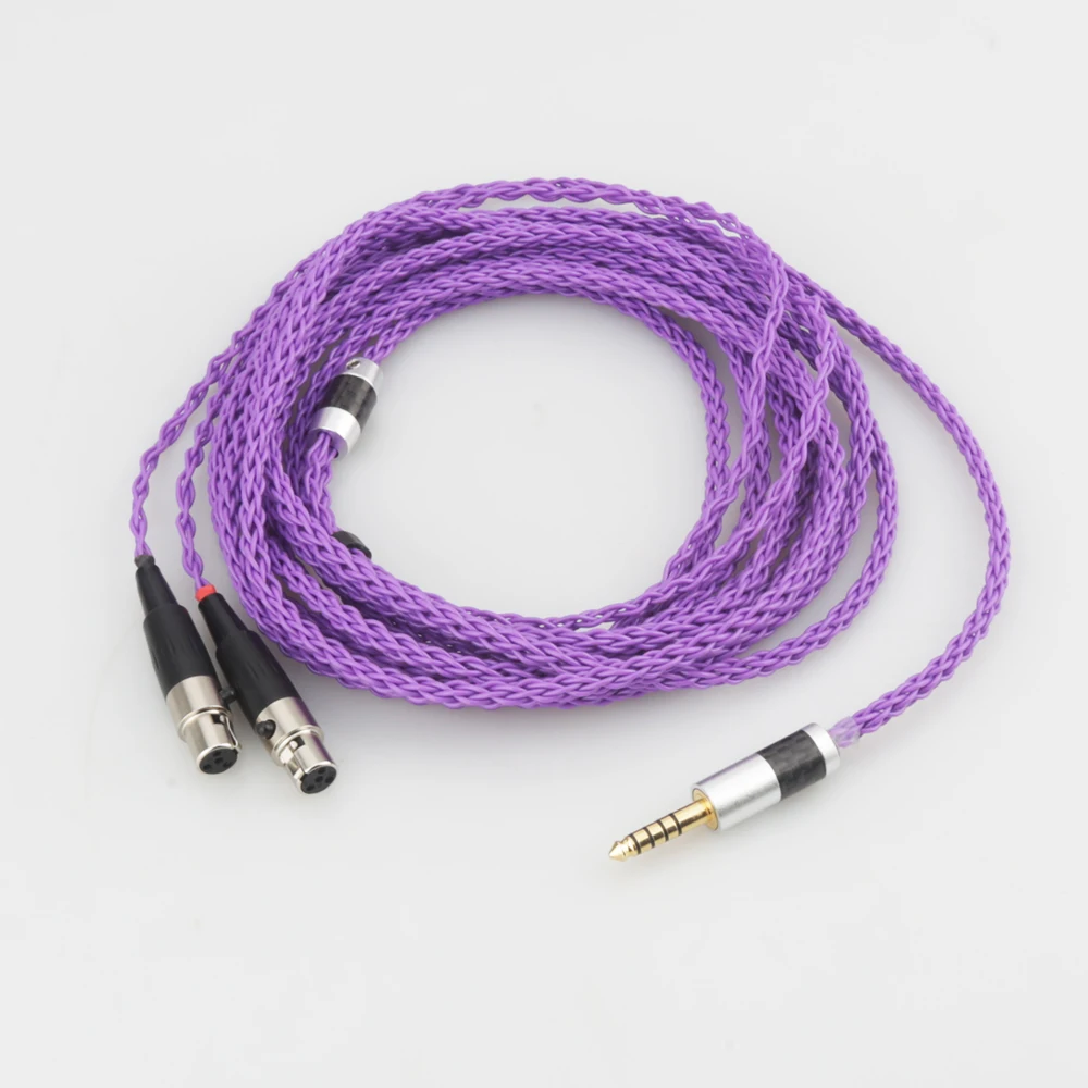 4 4MM Balanced HiFi Cable Compatible with Audeze LCD 2 LCD 3 LCD 4 LCD X LCD XC Headphone and for Astell Kern AK240 AK380