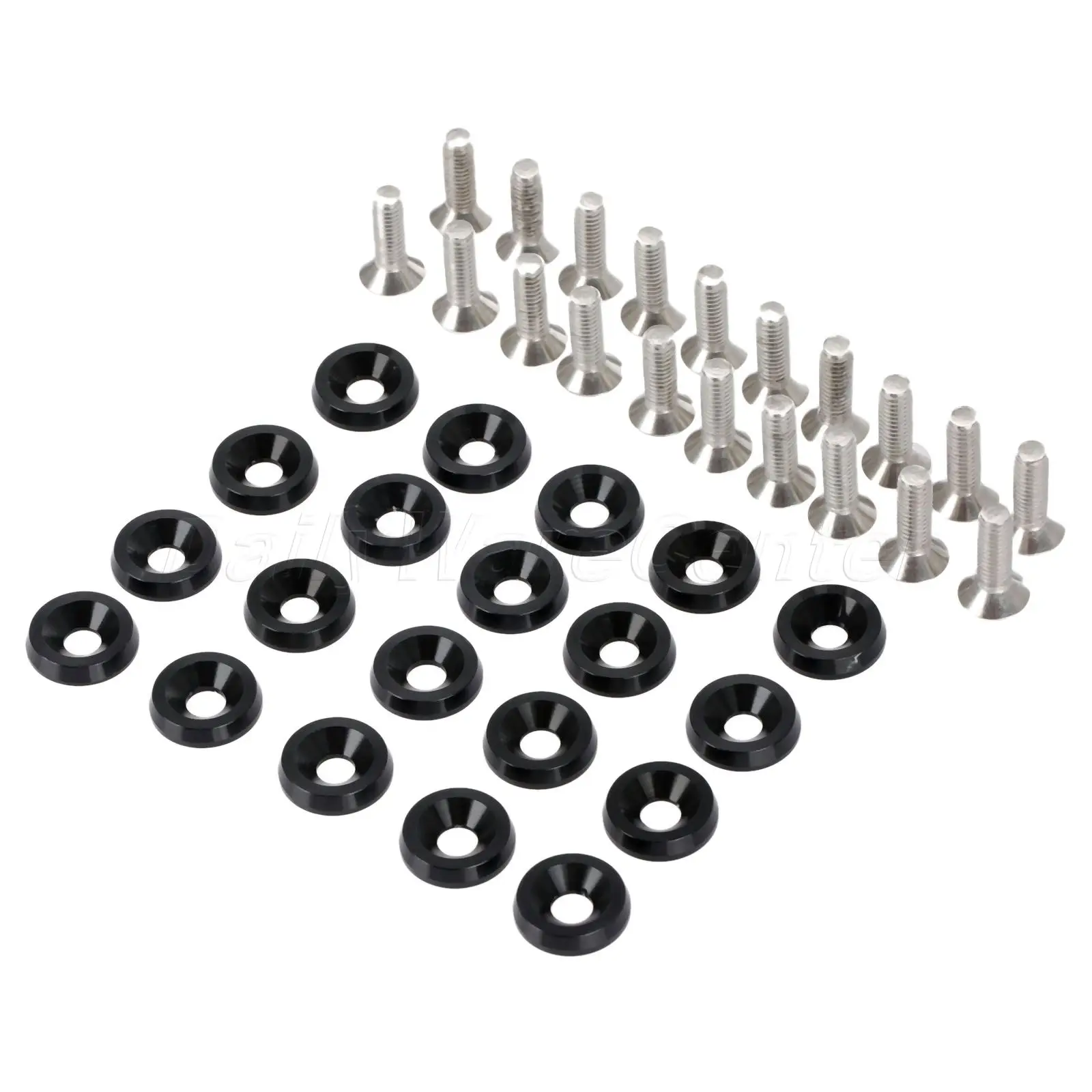 20 шт. M6X15mm модифицированные шестигранные крепежные детали для автомобиля шайба