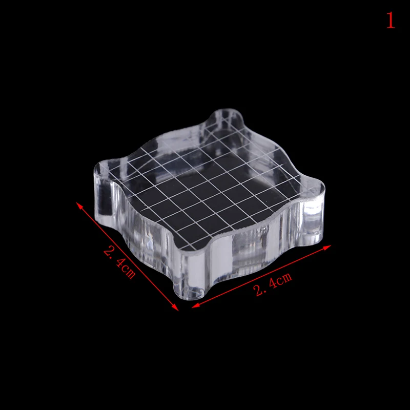 1 ПК акрил прозрачный штамп набор блоков с сеткой прозрачный блок необходимые инструменты для стемпинга ручная работа Скрапбукинг декорирование инструменты - Цвет: 1