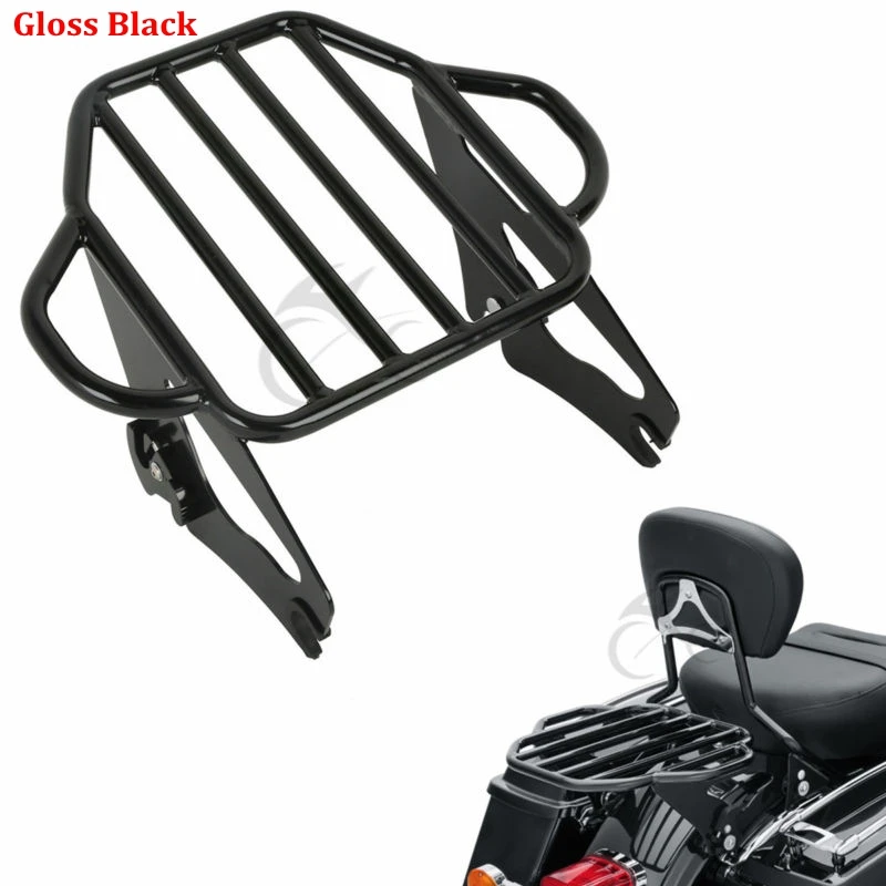 Мотоцикл съемный два вверх турпакет монтажный багажный стеллаж для Harley Touring Street Glide Road Glide 2009