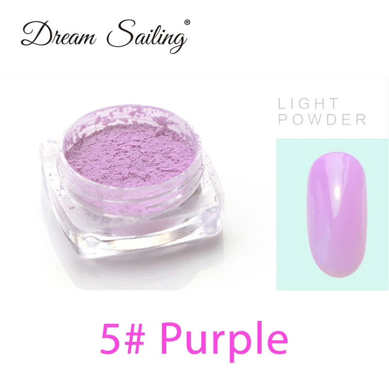 1g Sunlight Sensitive Changing Color Powder UV Light Nail Photochromic Pigment Manicure Nail Art Decoration UV gel polish