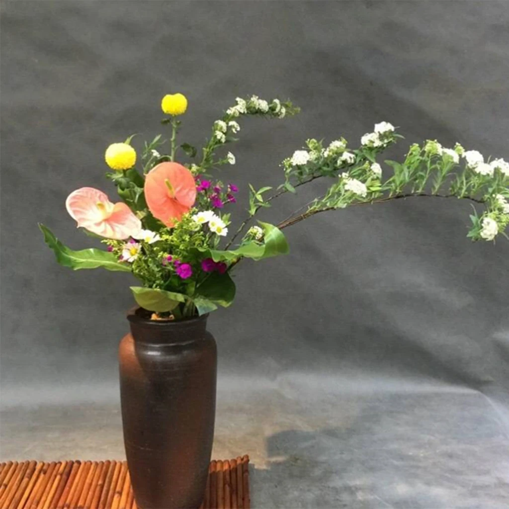 Adjustable Flower Arrangement Fixing Tool Ikebana Flower Branch Fixer Stick Easy Modeling Fixing Tool Flower Branches Divider