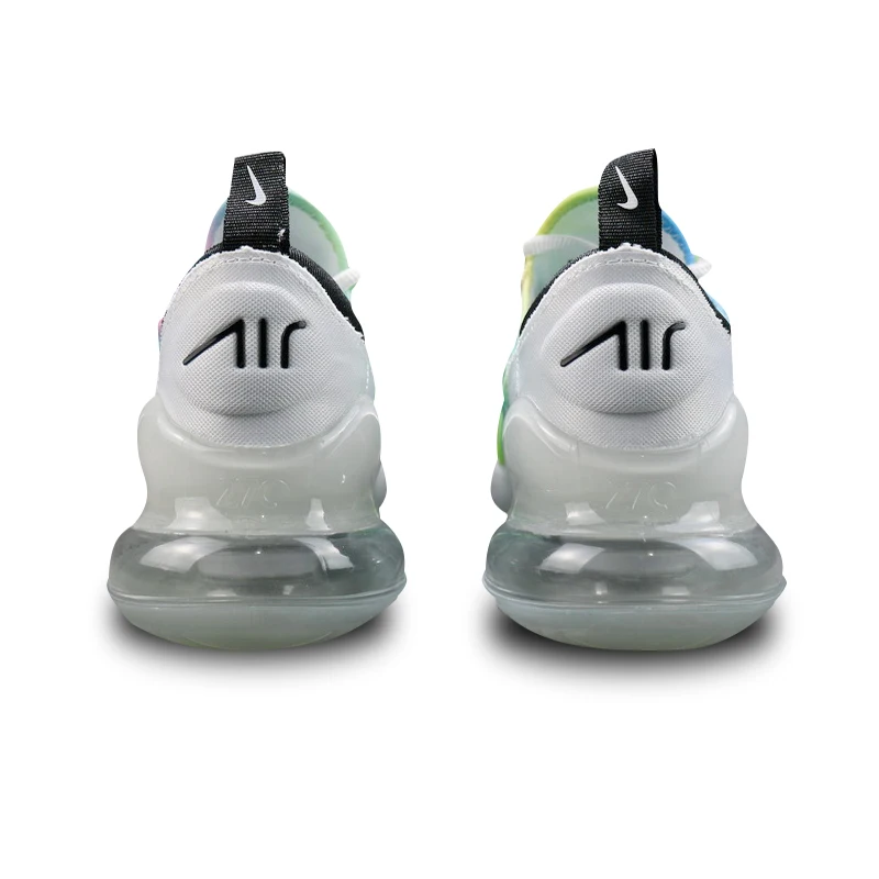 Оригинальные женские кроссовки для бега Nike AIR MAX 270, черные Нескользящие износостойкие легкие спортивные кроссовки AH6789, лидер продаж