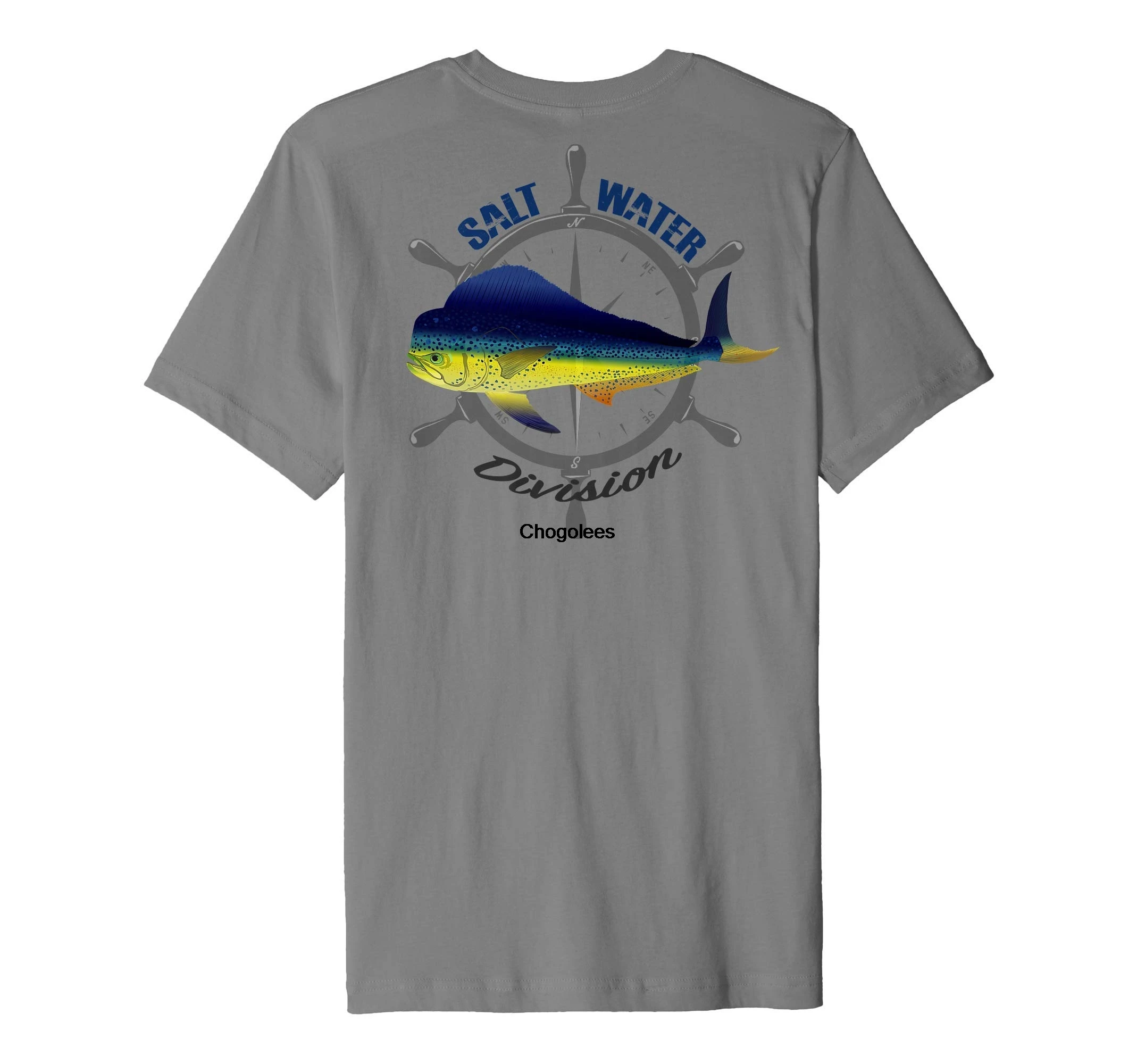 Футболка для соленой воды и рыбалки футболка морского спорта игры | Мужская