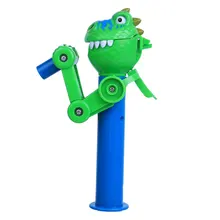 Ручной Забавный динозавр, есть леденцы, робот, забавная еда, леденец, держатель, подставка, подарки, декомпрессионные игрушки для детей, малышей