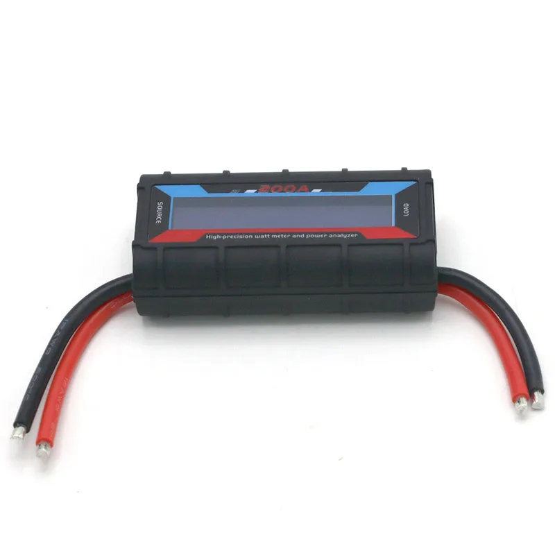 

High Precision 200A Watt Meter and Power Analyzer LCD Screen voltage (V) current (A) Power (W) Charge(Ah) and Energy (Wh) Tester