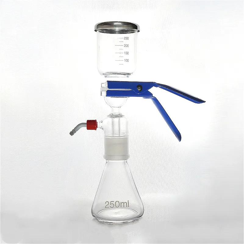 Аппарат для вакуумной фильтрации стеклянный сольвентный фильтр с сольвентным