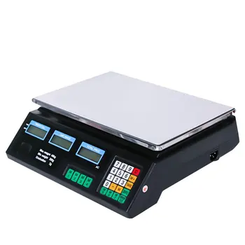 

English Version Electronic Pricing Scale Electronic Platform Scales Electronic Scale Fruit And Vegetable Kitchen Scales 40Kg