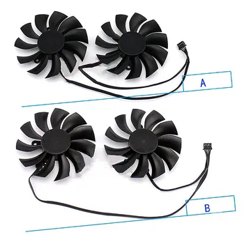 

1 pair Graphics Card Cooling Fan PLA09215B12H Video Card Cooler Fan for EVGA GTX950/960/970/980/980Ti ACX2.0 Repair Part