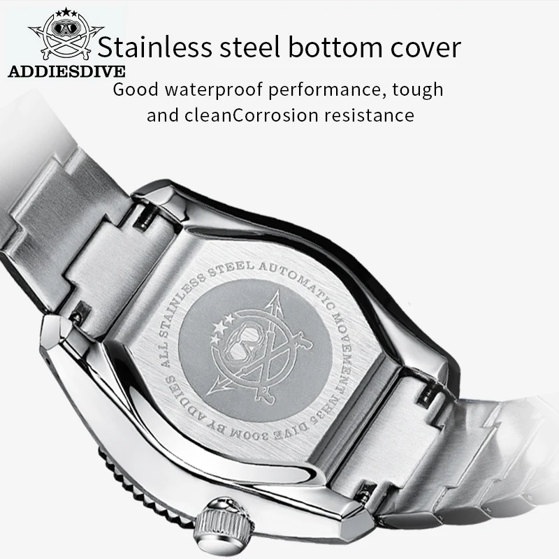 Ceramic Bezel Sapphire Glass Men's 