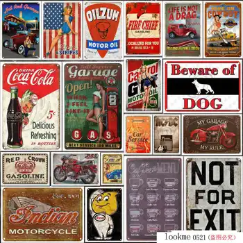 

Not for Exit Metal Tin Plate Vintage Poster Bar Garden Plaque Signs Man Cave Wall Art Decor