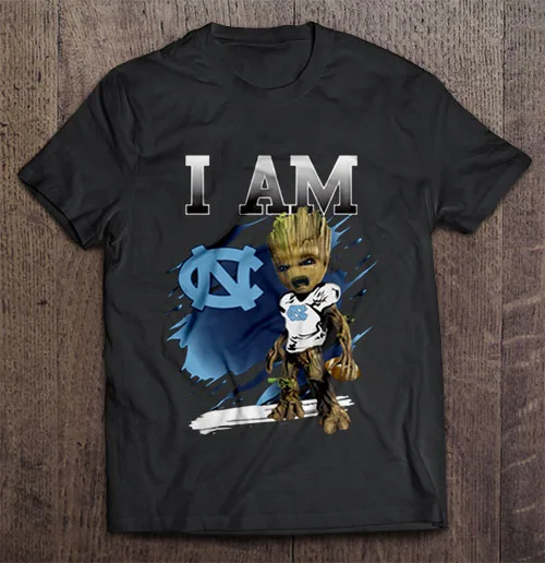 "," I Am Groot "Северная Каролина каблуки баскетбольные футболки