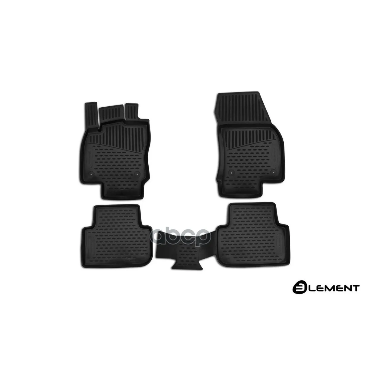 Коврики В Салон Volkswagen Tiguan,-, 5-Дверей, Короткий Кузов, 4 Шт.(Полиуретан) ELEMENT арт. ELEMENT5154210k