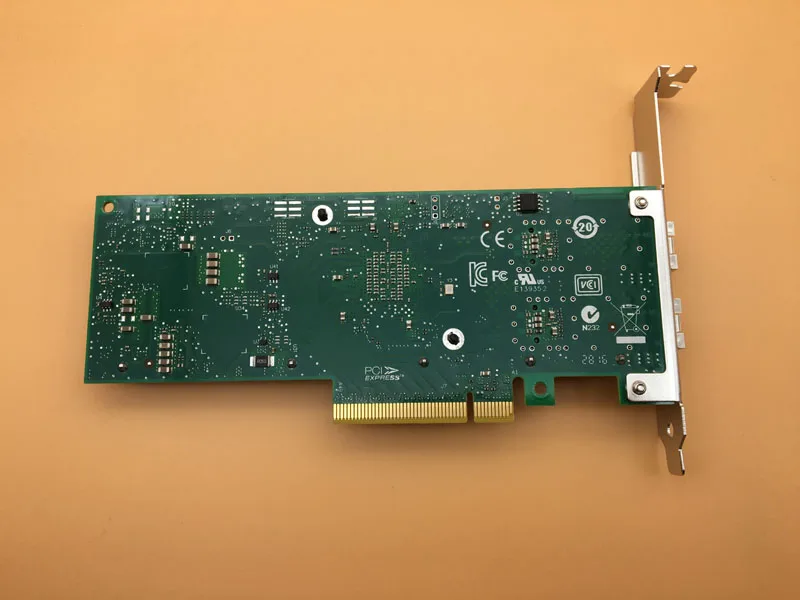 Сетевой Ethernet конверигированный адаптер настольный PCI-Express сетевая карта 10 Гб X710-DA2