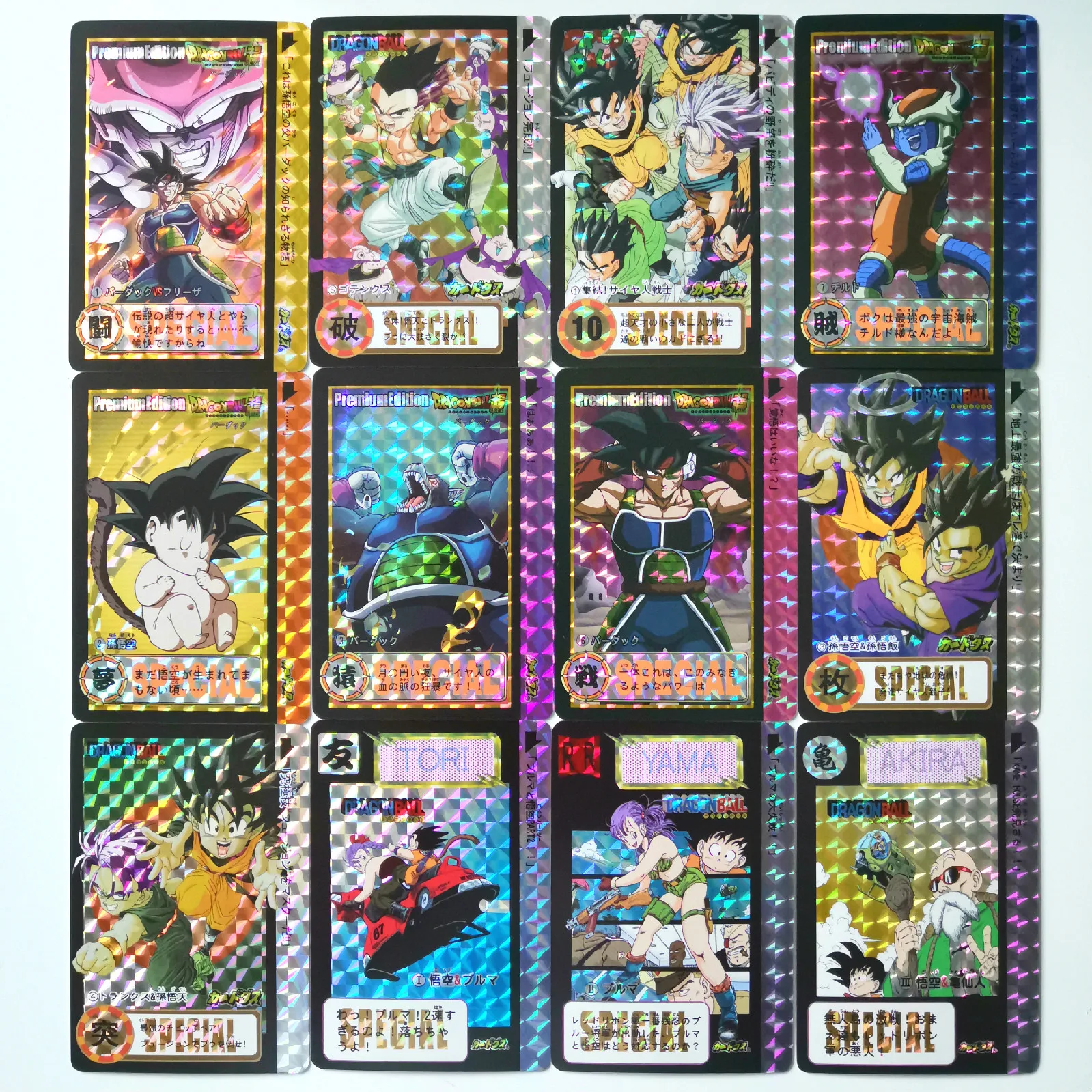 50 шт./компл. супер Dragon Ball Z герои тучи 11 карточной ультра инстинкт персонажи Гоку, Веджета, игровая коллекция карт