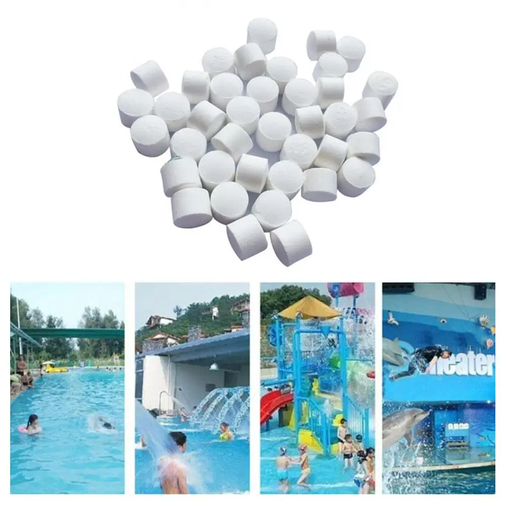 

300g Swimming Pool Instant Disinfection Tablets Chlorine Dioxide Effervescent Tablet Disinfectant Chlorine Tablet Chlorine Ingot