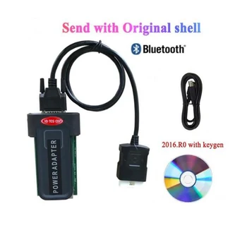 

Original shell +Newest software 2016.00 with bluetooth /usb OBD2 diagnostic tool for vdijk autocoms pro obd cars trucks scanner