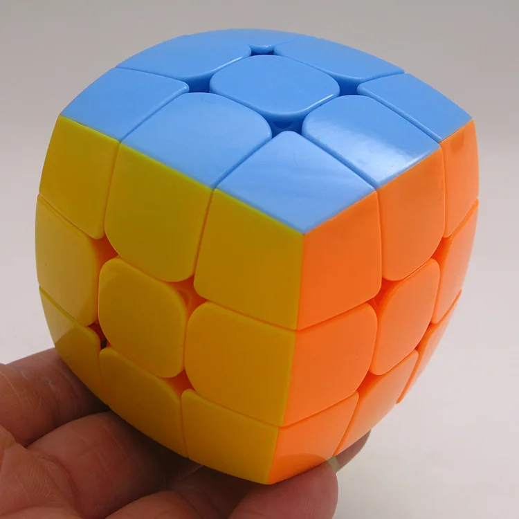 Z cube 3x3x3 Хлебница пилованная кубик без наклеек головоломка на скорость волшебный куб головоломка игрушка для детей взрослых подарки-красочные