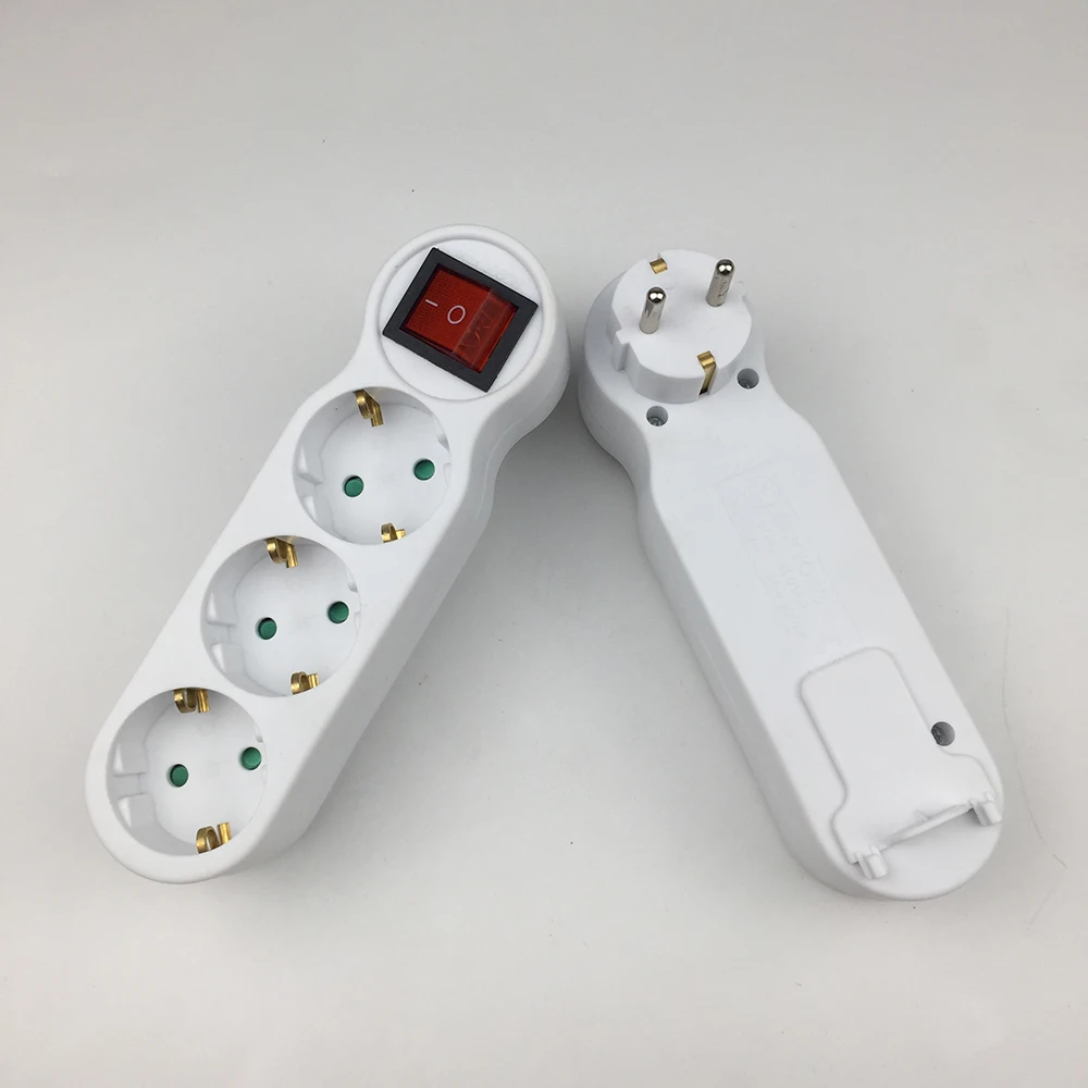 Новое расширение удобное преобразование немецкая штепсельная вилка тройная