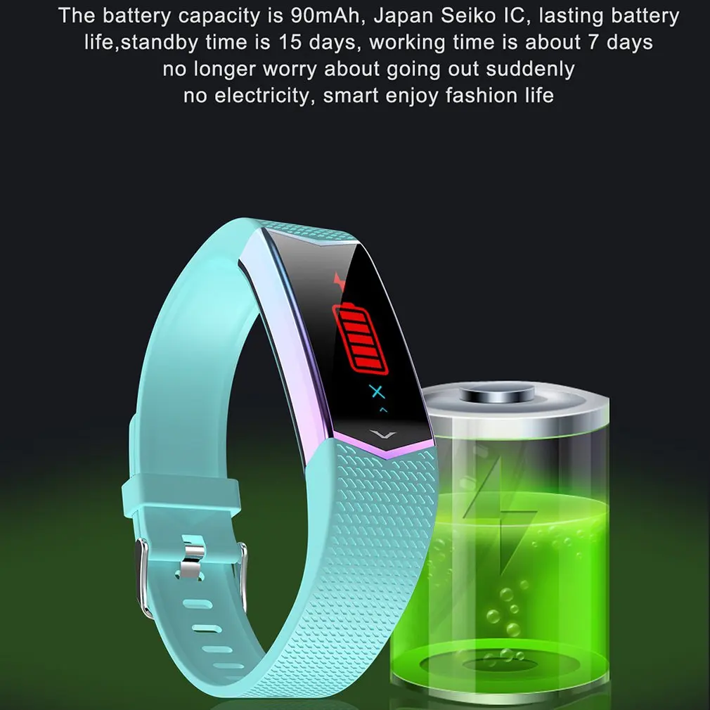 Lv08 Smart Bracelet Fitness Tracker Wristband Blood Pressure Heart Rate Monitor With Pedometer Sport Band for Men Women watch