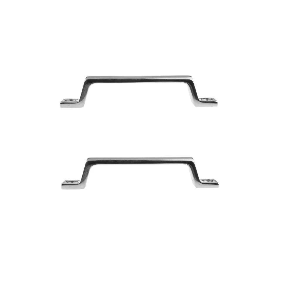 2pcs Polished Stainless Steel Boat Door Handle Rail For Marine Boats 160mm