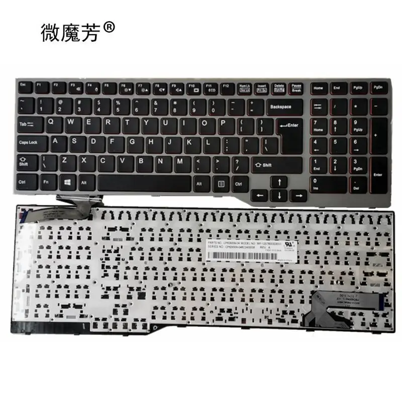 Клавиатура US для ноутбука Fujitsu Lifebook E753 E754 E756 | Компьютеры и офис