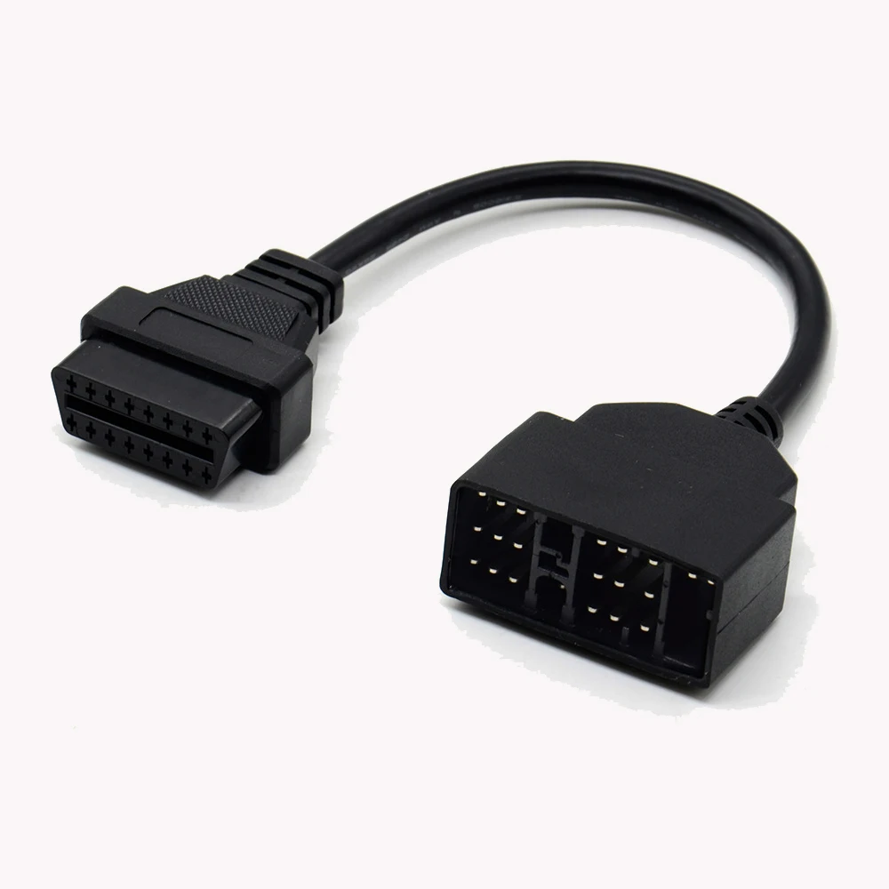 Автомобильный адаптер OBDII для Toyota 17Pin и 22Pin для OBD OBD2 16Pin для Toyota ELM327 OBD2 разъем для сканера аксессуары для адаптера