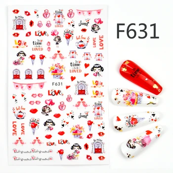 

LCJ 3D Flower Stickers for Nails Watermelon / Lemon / Strawberry Design Summer 2020 Adhesive Sliders Manicure Accessory