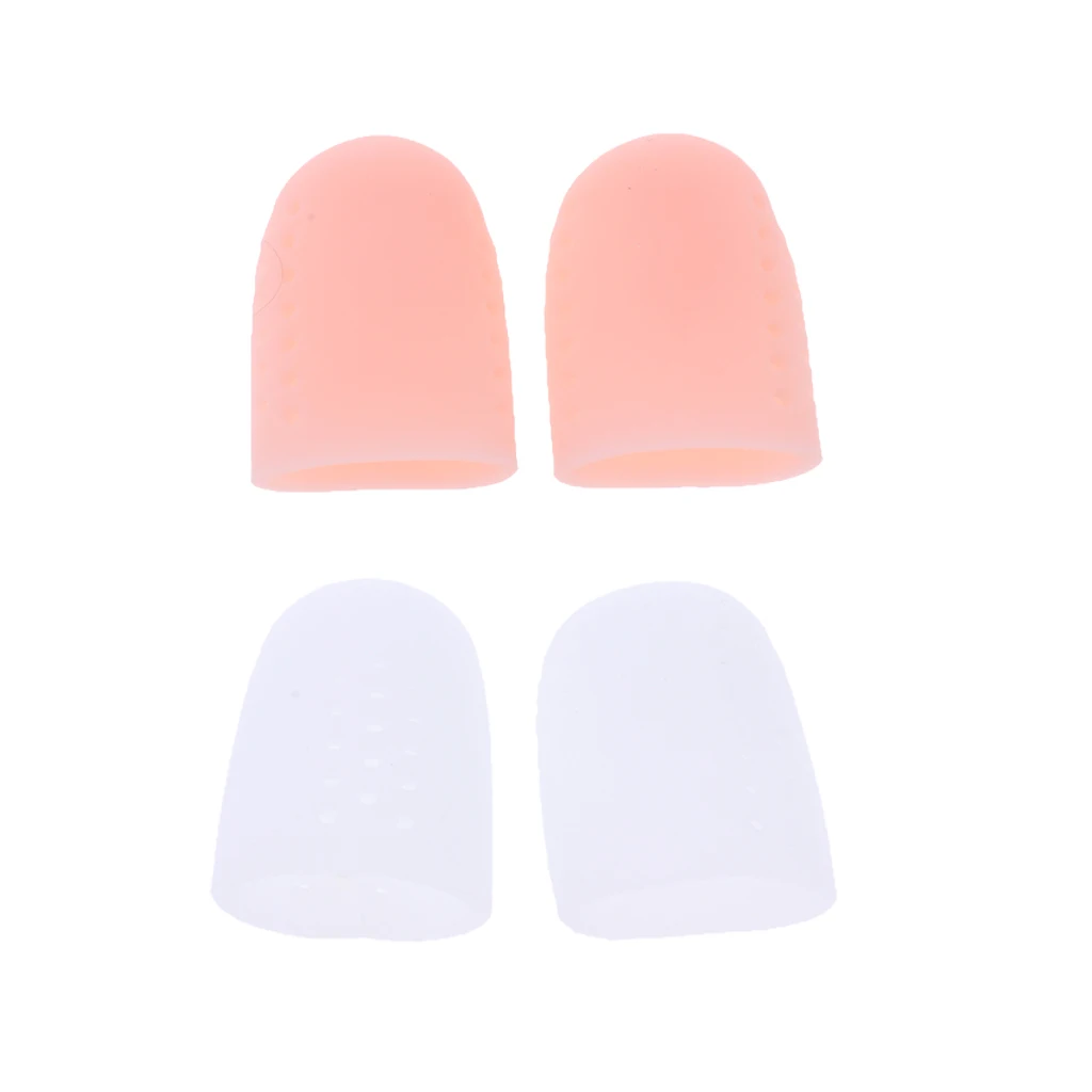 Silicone Toe Cover Breathable Finger Sleeves Protector Foot Care 