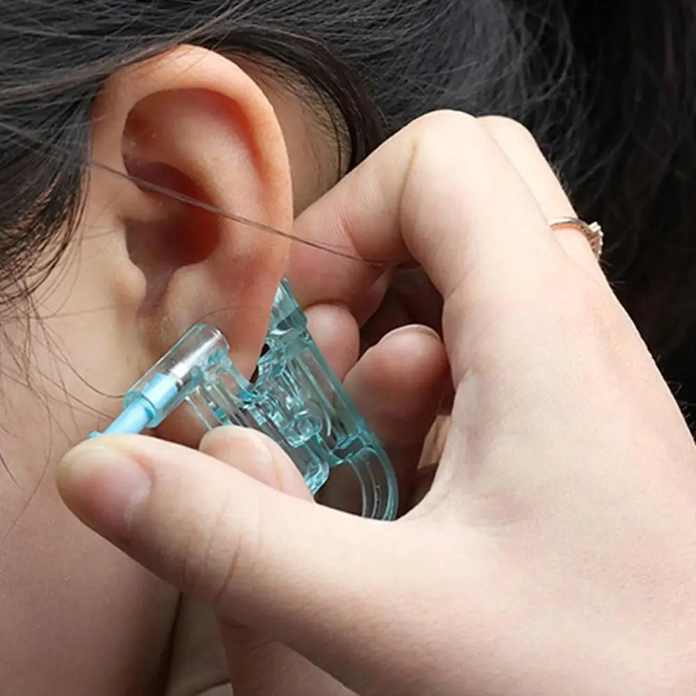 Disposable Painless Healthy Safety Asepsis Nose Ear Blue Gun Kit Piercing Inflammation No No R1O2