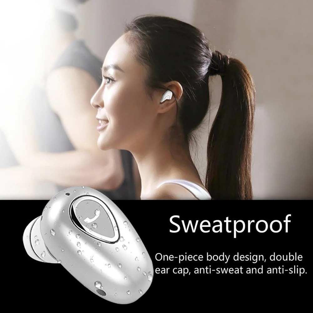 VTIN XW063 Wireless Earphones In Ear Bluetooth Earphone Handsfree Single Mini Invisible Earbud With Microphone For Driver Phone PK Xiami Earphone Bluedio Sony (1)