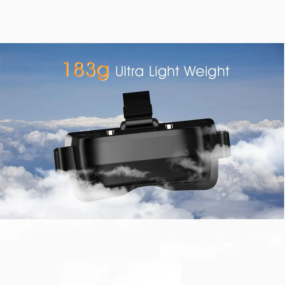 Mini Écran FPV DMKR 3 Pouces 5.8G 40CH Recherche Auto Pour Drone RC