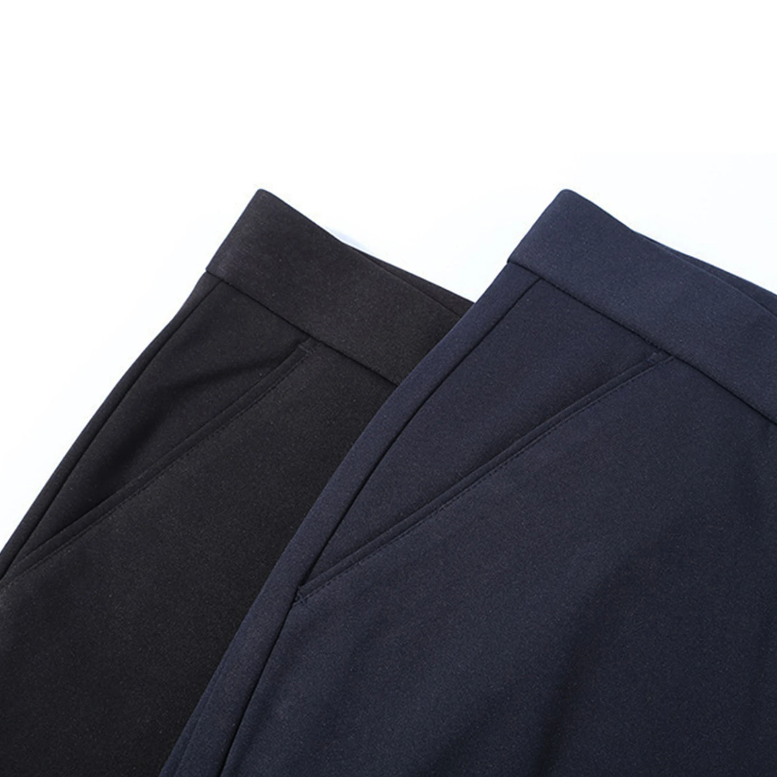 Men's Suit Pants Straight Long Classic Business Casual For Spring Autumn