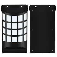 Солнечная энергетическая лампа инфракрасное зондирование двухголовые прожекторы наружная дворовая лампа настенная лампа садовые огни напрямую от производителя Selli