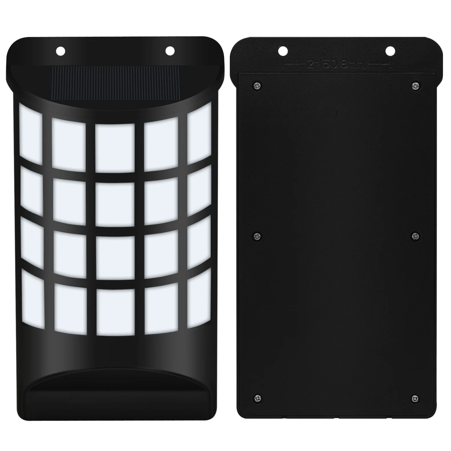 

Solar Energy Lamp Infrared Sensing Double Headed Spotlights Outdoor Yard Lamp Wall Lamp Garden Lights Manufacturers Direct Selli