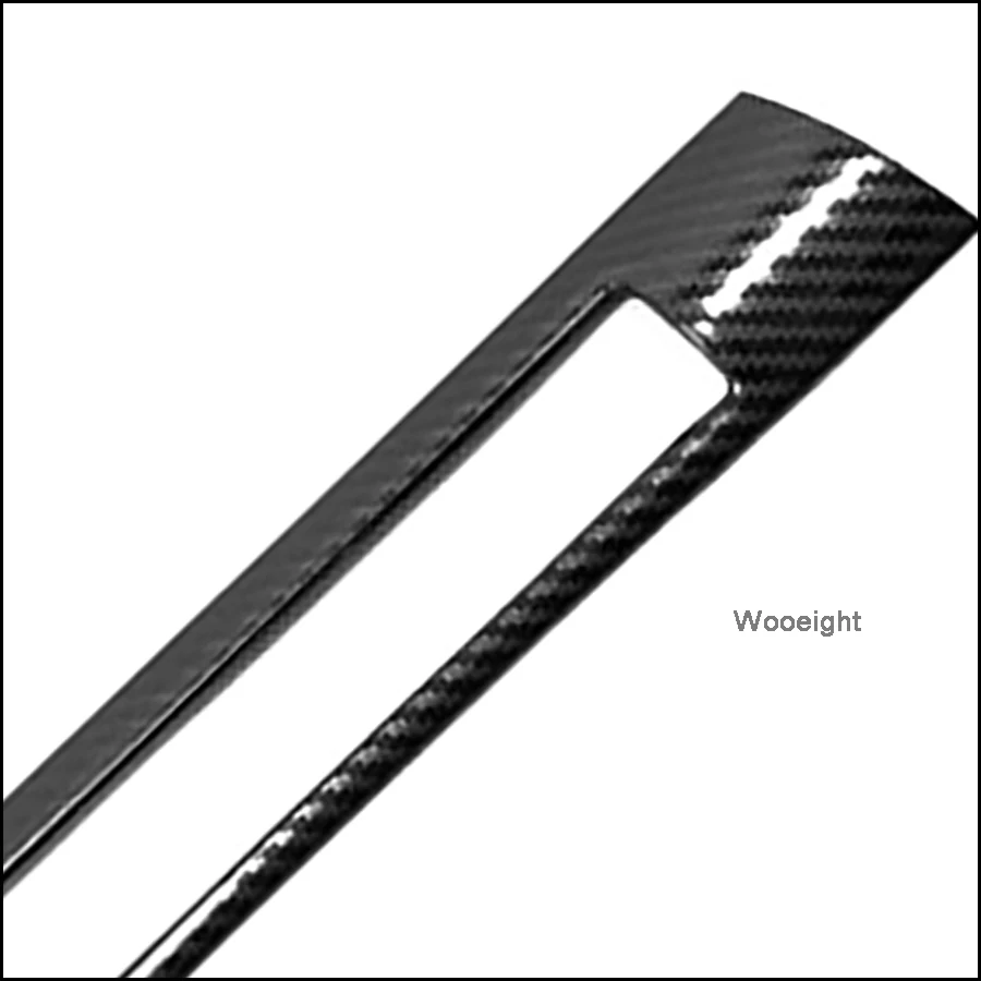 Wooeight пластиковая наклейка из углеродного волокна для фар светильников кнопки