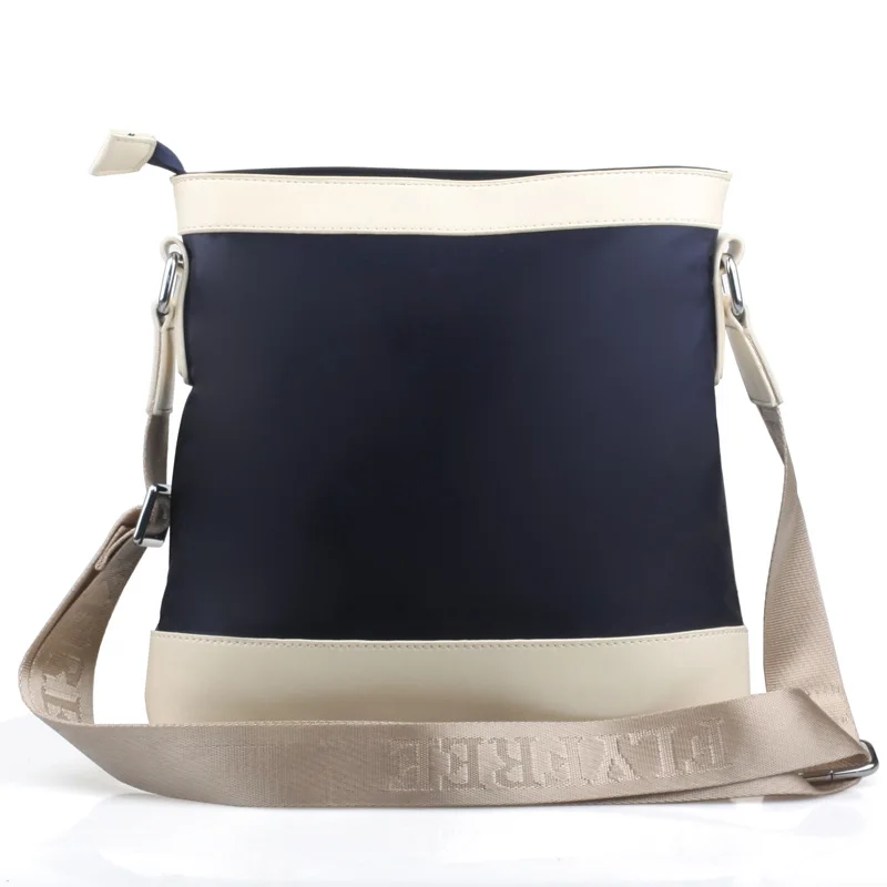 

Shoulder Bag Men's Europe And America Fashion Verticle Shoulder Bag Waterproof Nylon Canvas Bag Casual Oxford Cloth Bag Fashion