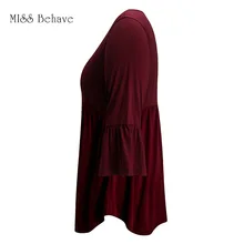 Осень-зима, стиль, винно-красное платье с рукавами-колокольчиками, свободное дизайнерское платье большого размера в европейском и американском стиле