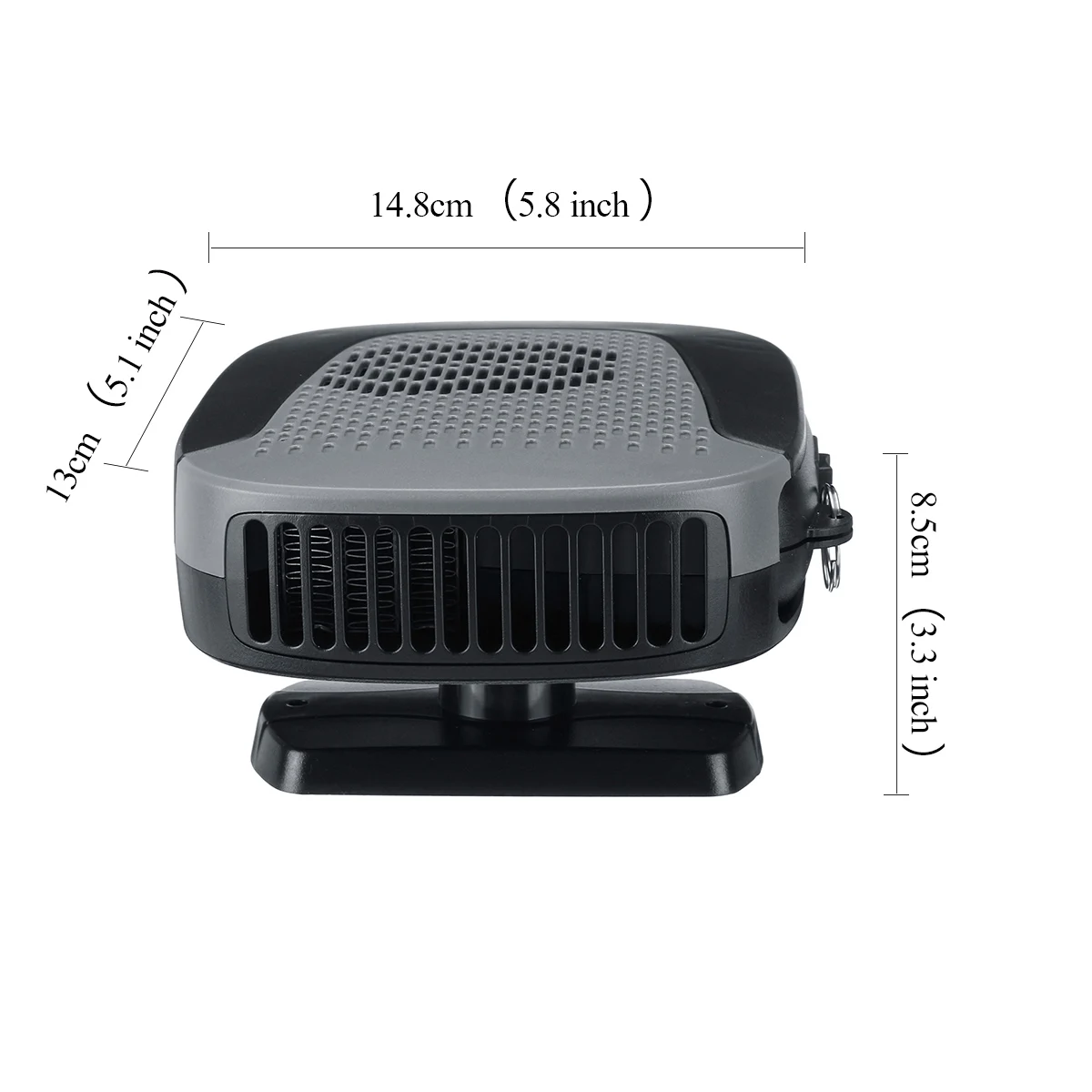 800W 12V Auto Car Heater Defroster Demister Portable Electric Heater  Windshield 360 Degree Rotation ABS Heating Cooling Fan - AliExpress