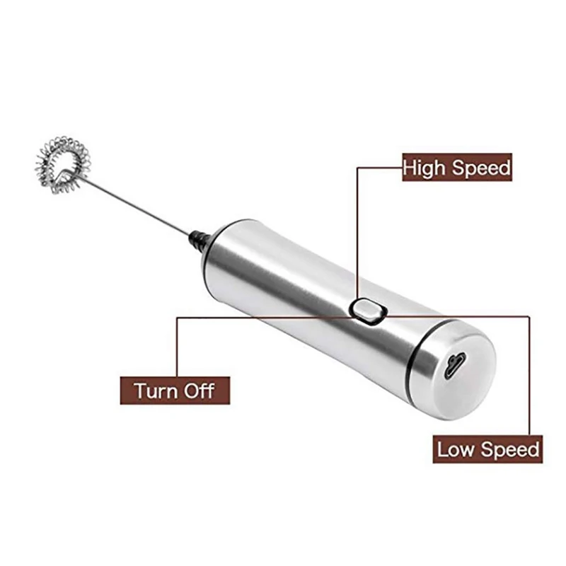 Milk Frother Electric Handheld Portable Powerful Milk Foamer For Latte/Cappuccino Coffee Chocolate,Durable Stainless Steel Egg B Milk Frother Electric Handheld Portable Powerful Milk Foamer For Latte/Cappuccino Coffee Chocolate,Durable Stainless Steel Egg B
