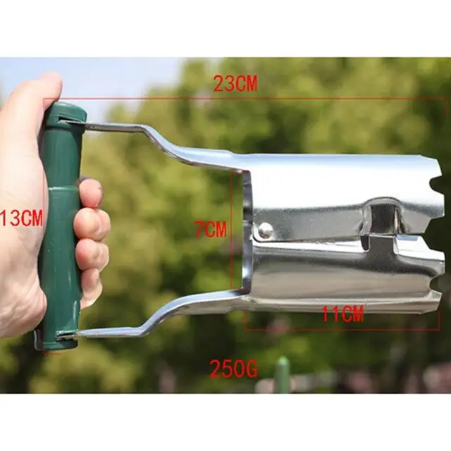 Kiváló Minőségű Szénacél Mezőgazdasági Transzplantáló Palánták Szerszámok Kerti Átültetési Színű Véletlenszerű - Image 6