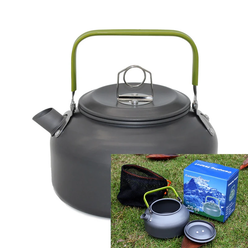 Outdoor Camping Teapot Pot Water Kettles Picnic Teapot set Portable