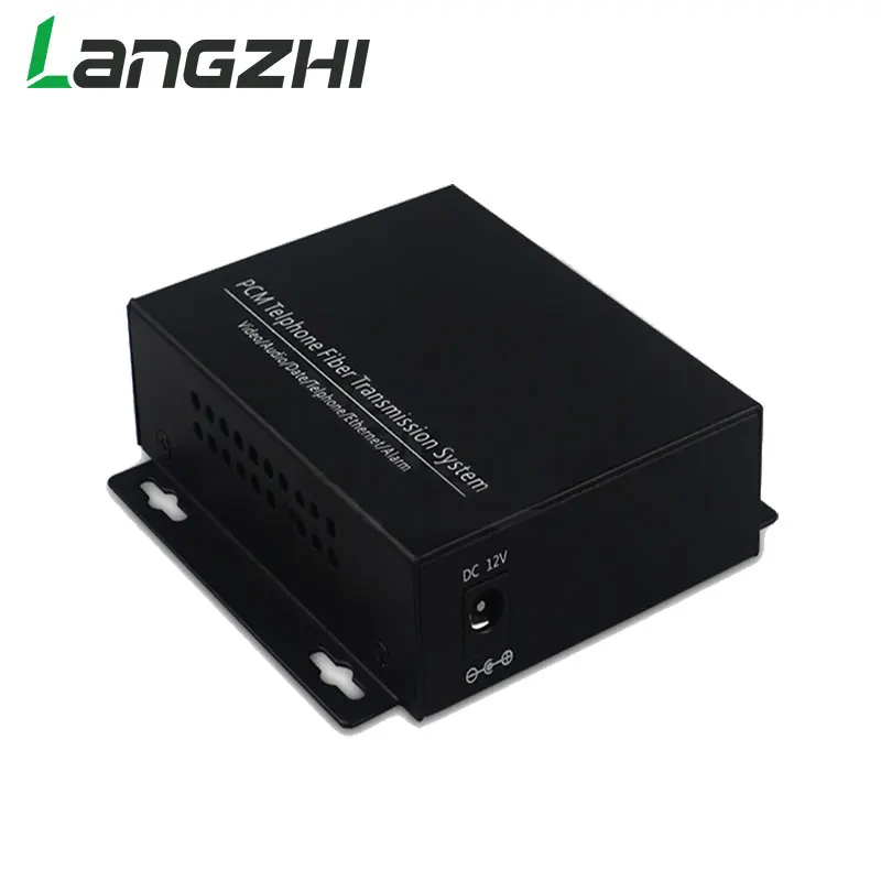 Hoge Kwaliteit 2 Kanaals PCM Voice Telefoon Fiber Optische Media конвертер Met Ethernet FC одиночный режим Sc Apc
