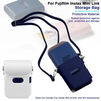 

Hard Travel Case High-quality PU Leather Portable Storage Bag For Fujifilm Instax Mini Link Smartphone Printer